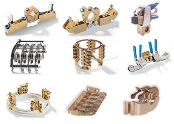 Alat pemegang carbon brush pada DC motor, slip ring AC motor , 	traction motor dan transfer current slip ring drum.
Ada beberapa macam brush holder RTU ;<br>
-. Brush Holder platuk (spiral springs)<br>
-. Brush Holder Constant Force springs<br>
-. Brush Holder Clock Springs<br>