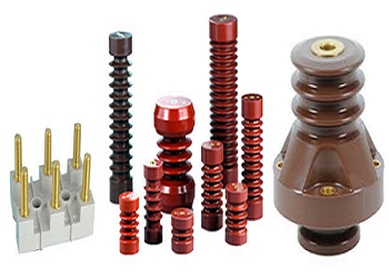 Kami menawarkan komponen cetakan fiber glass dan resin diperkuat dengan baut yang cocok untuk berbagai aplikasi yang digunakan untuk motor AC / DC dalam koneksi komponen jaringan listrik, jumper konduktif dalam dimensi dan ukuran baut yang berbeda (M3-M16, dipakai untuk  220 V hingga 10KV).