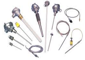 Thermo Detector (Thermocouple & RTD), umumnya digunakan sebagai sensor suhu untuk mengukur temperatur pada berbagai aplikasi.<br><br>
(*) Thermocouples merupakan sensor suhu yang paling banyak digunakan dari pada RTD  , karena berbagai kelebihan yang dimilikinya. 
Ada beberapa macam type thermocouple antara lain ; type B, R, S, K, E, J, T.<br>
Aplikasi ; <br>
Furnace, Oven, Turbines, Oil Processing dll.<br><br>
(*) RTD (Resistance Temperature Detector) biasanya lebih banyak digunakan untuk aplikasi yang lebih mengutamakan akurasi dan kestabilan temperaturnya. Opearting temperatur ( – 200 sampai 650 °C ).<br>
Aplikasi ;<br>
Air Conditioning, Plastics Processing, Petrochemical Processing ,dll.